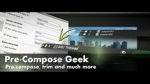 Pre-Compose Geek 2 Demo