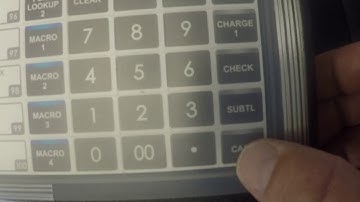 Programming Sales Tax on the SAM4s SPS-320, SPS-340 and SPS-345 cash registers