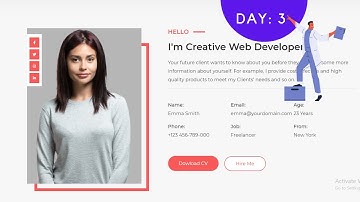 Bootstrap v5 Section Design Idea Day : 3