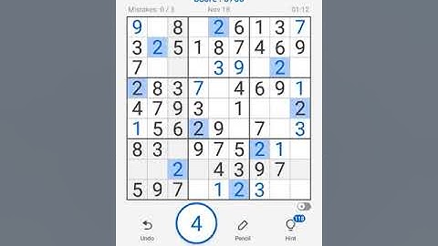 Sudoku Free Classic Puzzles Mobile | Daily Challenge November 18, 2022