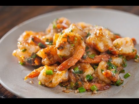 Video: Delicious Shrimp With Ginger