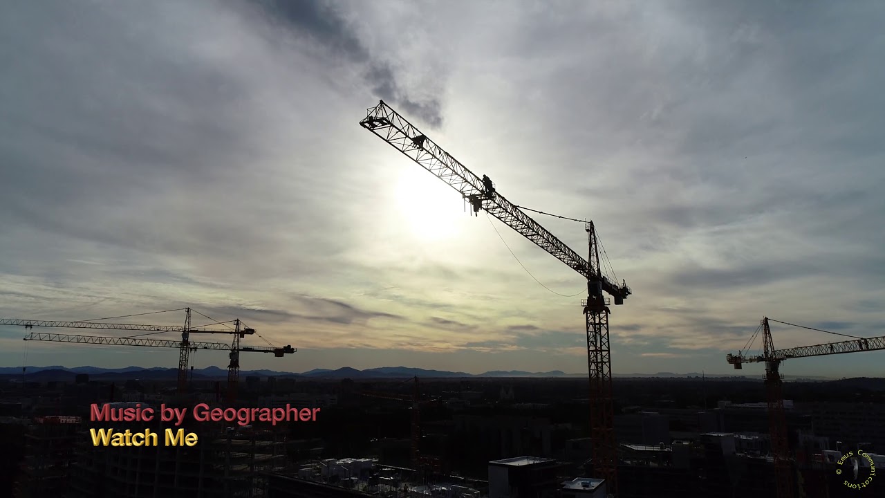 UCSD Cranes Drone Edited YouTube