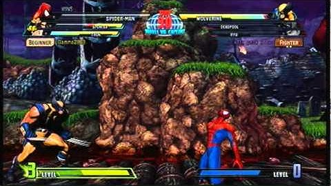 Marvel vs Capcom 3 Xbox Live Player Match 03-08-2011