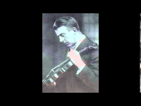 Franck Violin Sonata (Arthur Catterall, 1923-24)