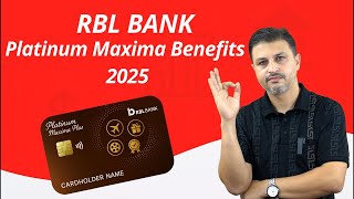 RBL Bank Platinum Maxima Credit Card Benefits Explained | Full Guide 2025