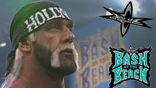 Controversy ensues as Jeff Jarrett lays down for Hollywood Hogan - Bash at the Beach 2000