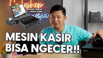 MESIN KASIR LENGKAP DAN TERJANGKAU, BAHKAN BISA DIECER