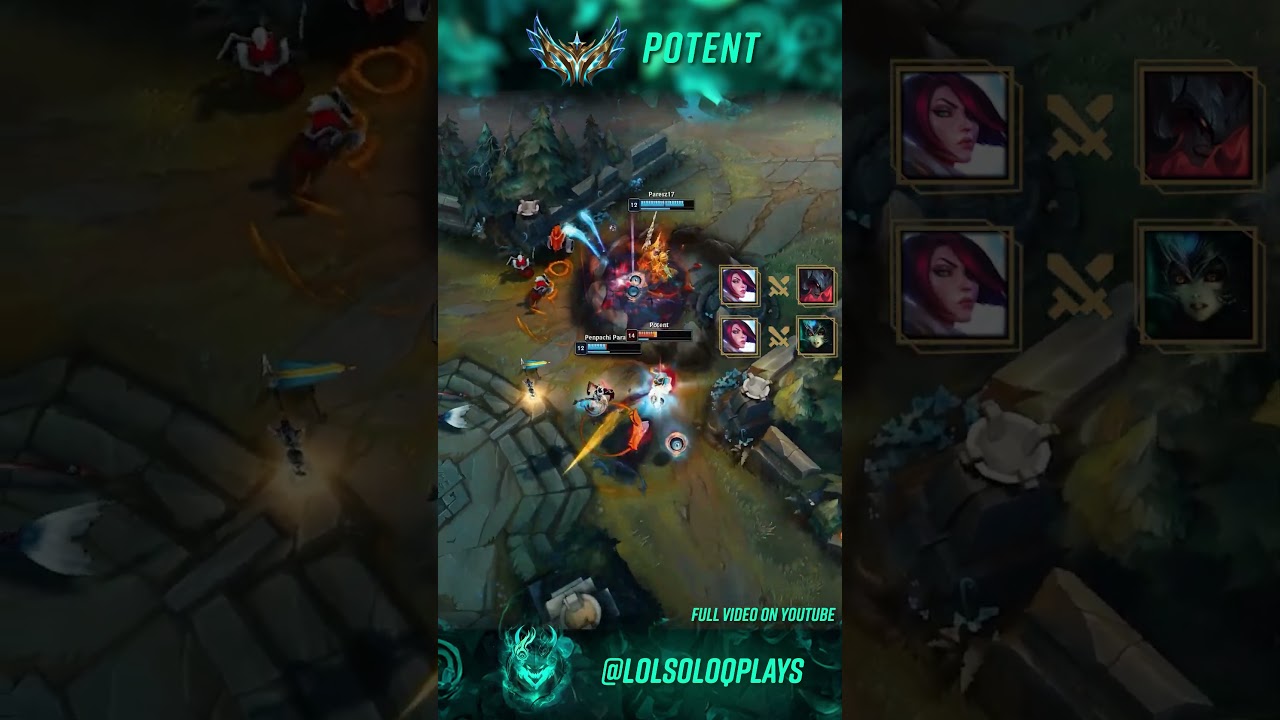 LFL player Potent DESTROYING CHALLENGER EUW WITH HIS INSANE FIORA MECHANICS 