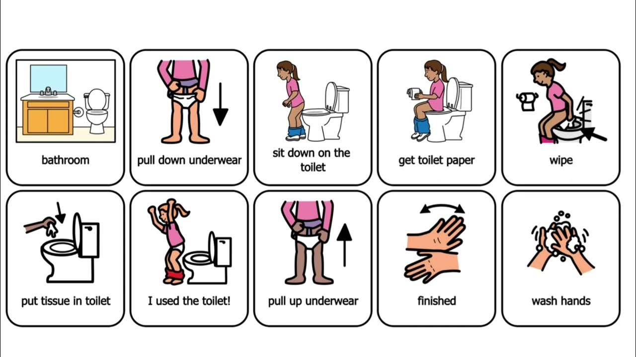 Toilet signifier song/skip to the loo/boardmaker/PECS/special education ...