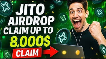 JITO AIRDROP | How to Claim Up To $8,000 JTO Tokens | Guide Crypto Airdrop