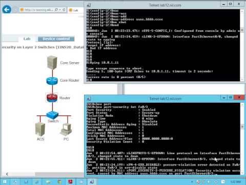 640-554_IINS20-NIL-Lab2-4_Configuring Data Plane Security on Layer 2 Switches