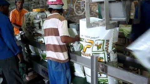 25 to 50 kg bagging system with two weighing scales - www.emt.tech