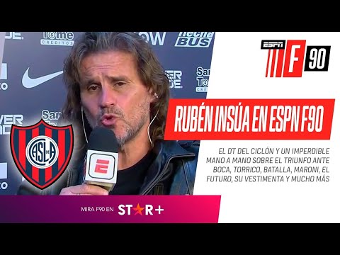 "EL AÑO QUE VIENE QUEREMOS GANAR UN TÍTULO": Rubén Darío Insúa, mano a mano con #ESPNF90