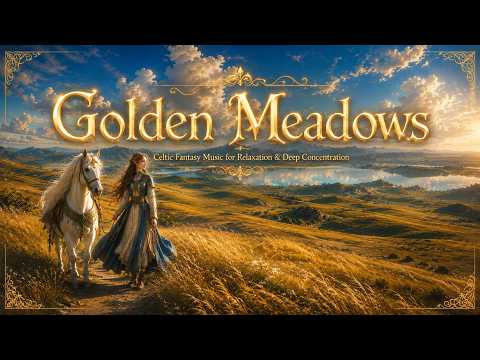 Wandering Through Golden Meadows 🌾 Celtic Fantasy Music for Relaxation & Deep Concentration