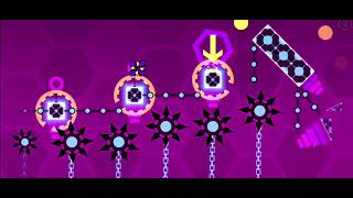 Level 16 (Hexagon Force Full Version 100% All Coins) By:Jamattack Geometry Dash