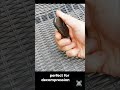 Target Push Slider Fidget Toy | EDC Metal Fidget for Stress Relief