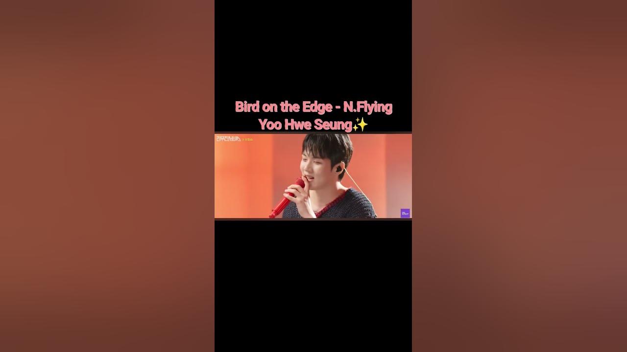 Bird on the Edge - N.Flying Yoo Hwe Seung #nflying #yoohweseung #birdontheedge #leemujin #shorts