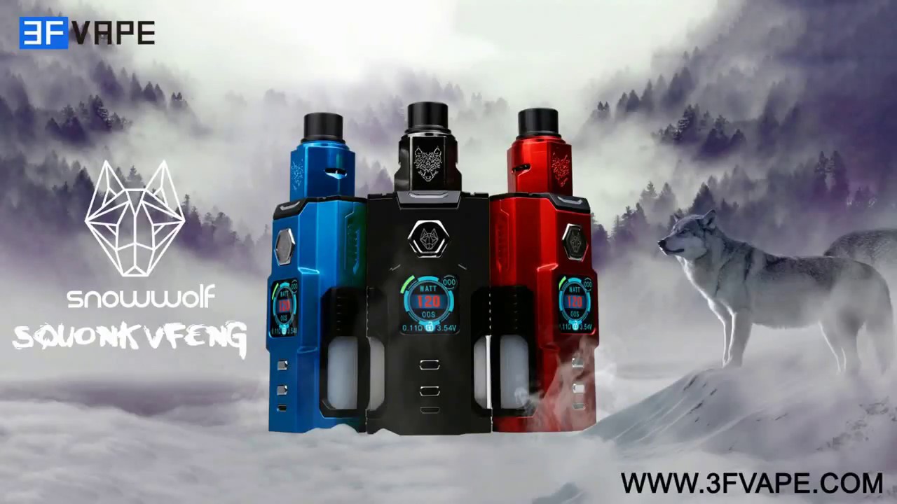 Sigelei Snowwolf Vfeng Squonk 120W Kit