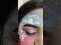 Creative makeup makeup creative clouds stars colors