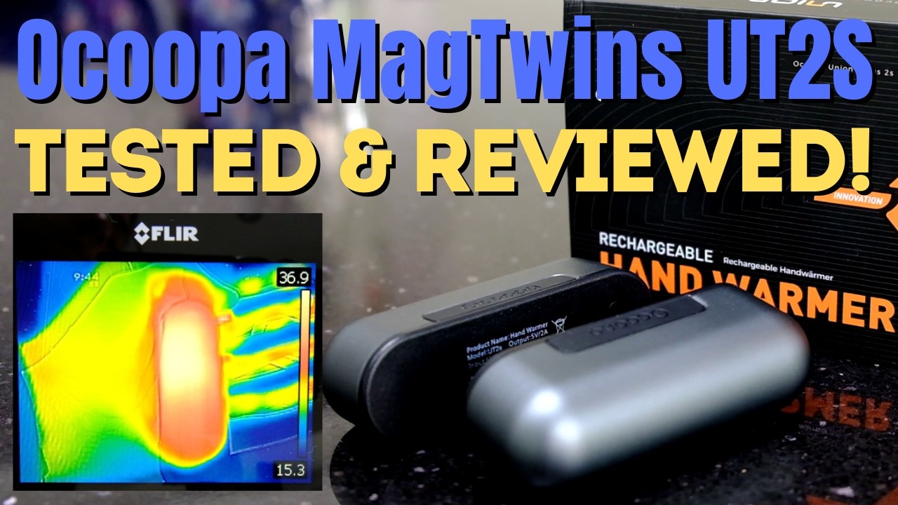 Ocoopa MagTwins UT2S Hand Warmer Review Rechargeable, and great for Raynauds