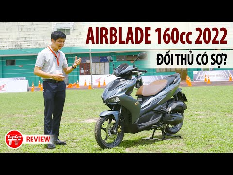 Video Đánh giá nhanh Honda Airblade 160cc 2022 - Ngôi vị khó... - youtube