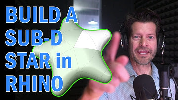 Build a Sub-D Star in Rhino