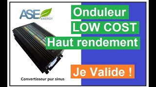 Transformateur / Convertisseur Piloté EZA 1500W Pur Sinus 12/230V