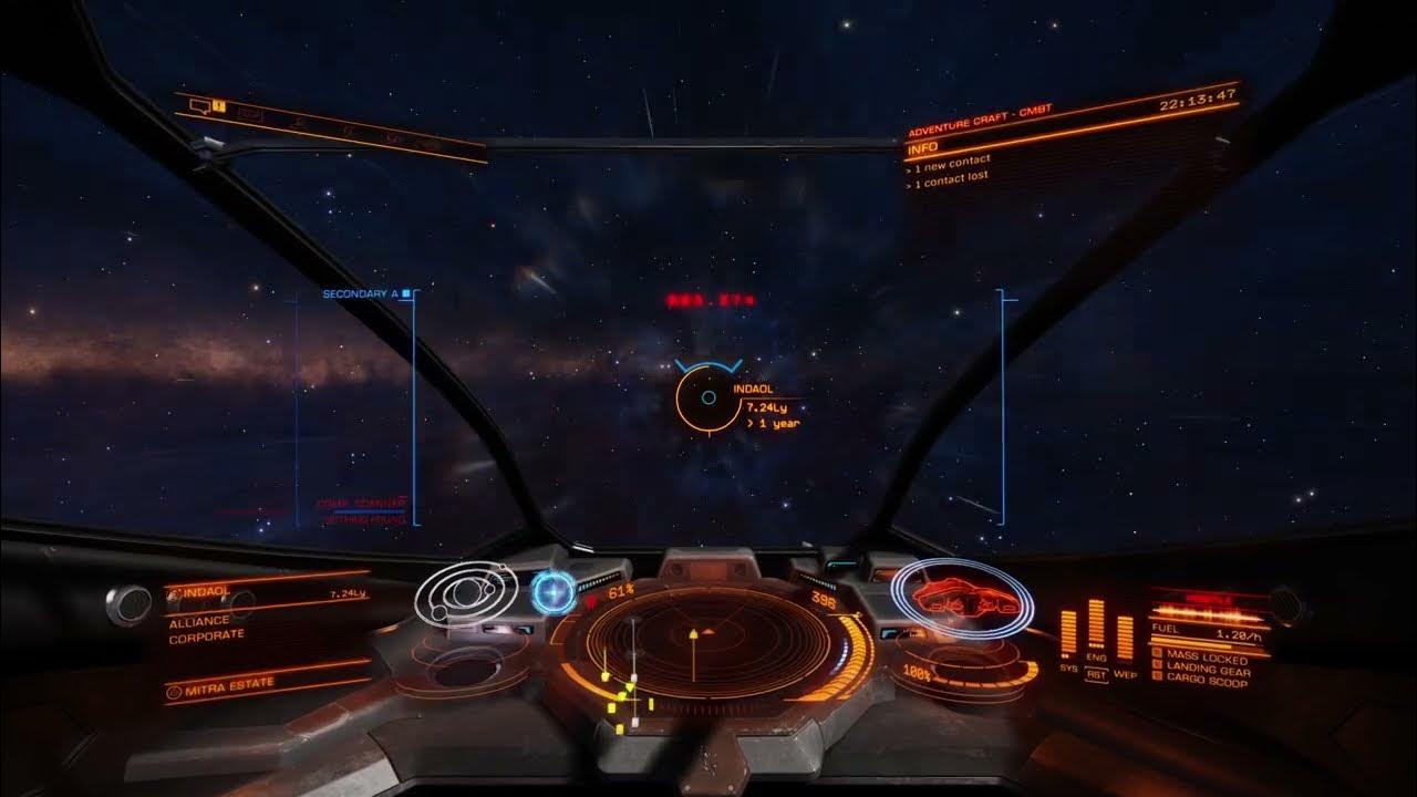 Elite Dangerous FSD hyperspace jump (Horizons 3.8 preOdyssey engine