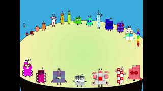 Numberblocks band halves 0-10.5