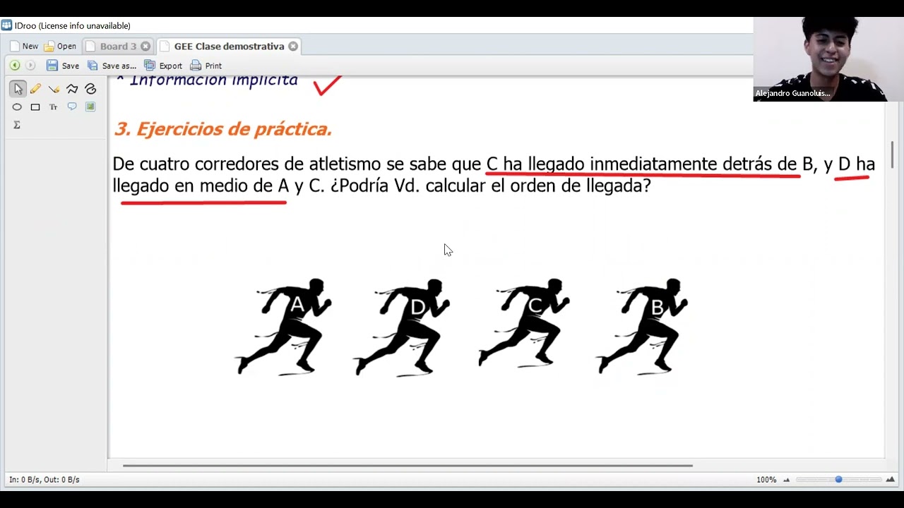 𝗖𝗟𝗔𝗦𝗘 𝗗𝗘𝗠𝗢𝗦𝗧𝗥𝗔𝗧𝗜𝗩𝗔-Razonamiento Lógico