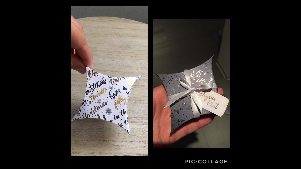 TUTO SCRAP Petite Boîte Cadeau