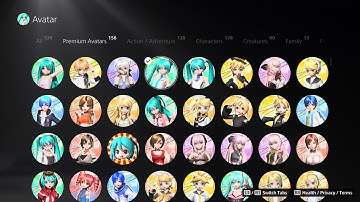 How to get the Hatsune Miku:Project DIVA Future Tone Avatars on PS4 after buying Season Pass