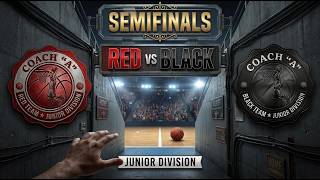 🏀 RED 🆚 BLACK | Coach "A" Internal League – Junior Division | SEMIFinals screenshot 5