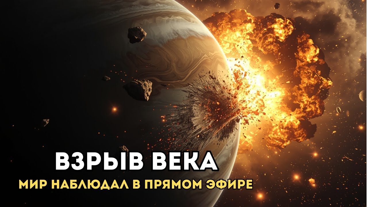 Мы наблюдали это в прямом эфире. Самый мощный взрыв в истории человечества | Shoemaker-Levy 9