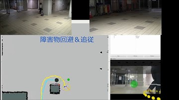 Human Following  Mobile Robot System using 2D Lidar  　人追従ロボット