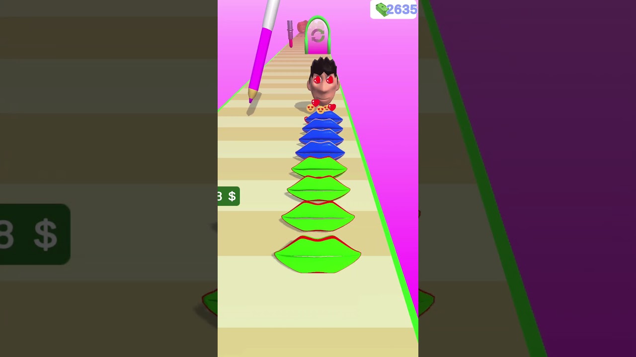 Lips Stack Run Master Game #51 