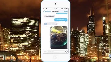 iOS 8 Messages & Quick Reply : iPod touch