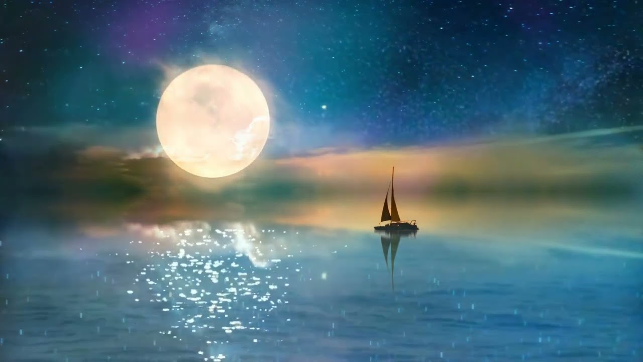 Sleep escape in warm amber tones — let your mind slow down, soften, and finally rest. 