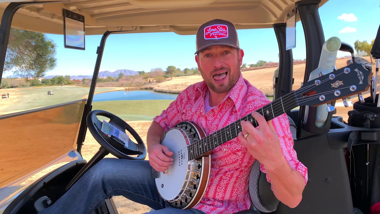 "The Golf Song" by Scotty Alexander (it's a fun little ditty!!)