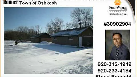 Town of Oshkosh WI Real Estate for Sale