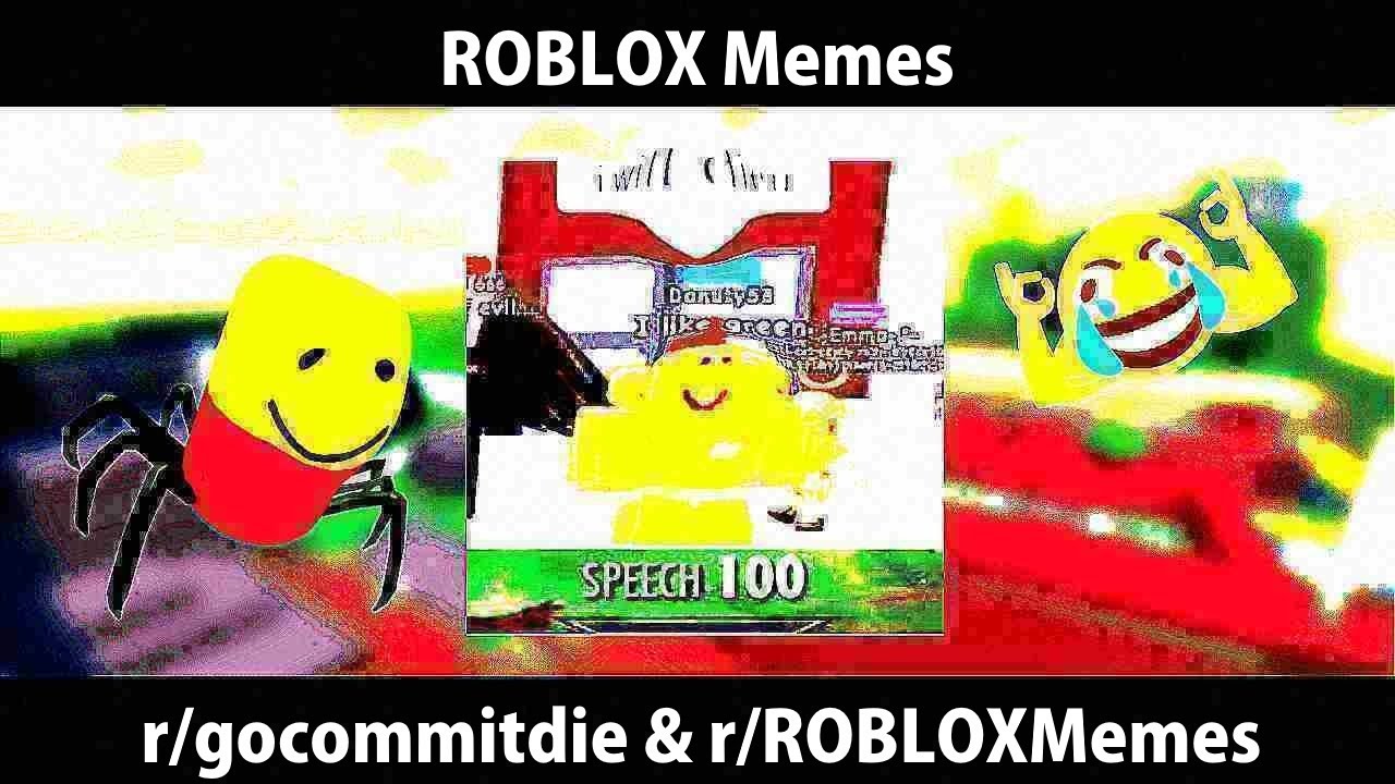 Roblox Memes 1 Youtube - hand over your robux noob gocommitdie