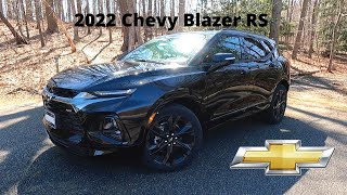 2022 Chevrolet Blazer RS  REVIEW and POV DRIVE! The Sporty Blazer!