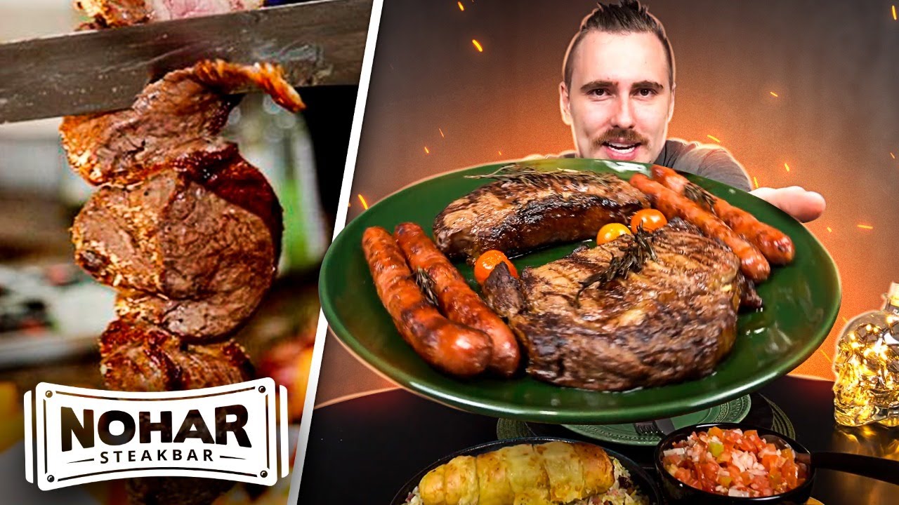Rodizio de churrasco do Nohar Steakbar Em busca da melhor