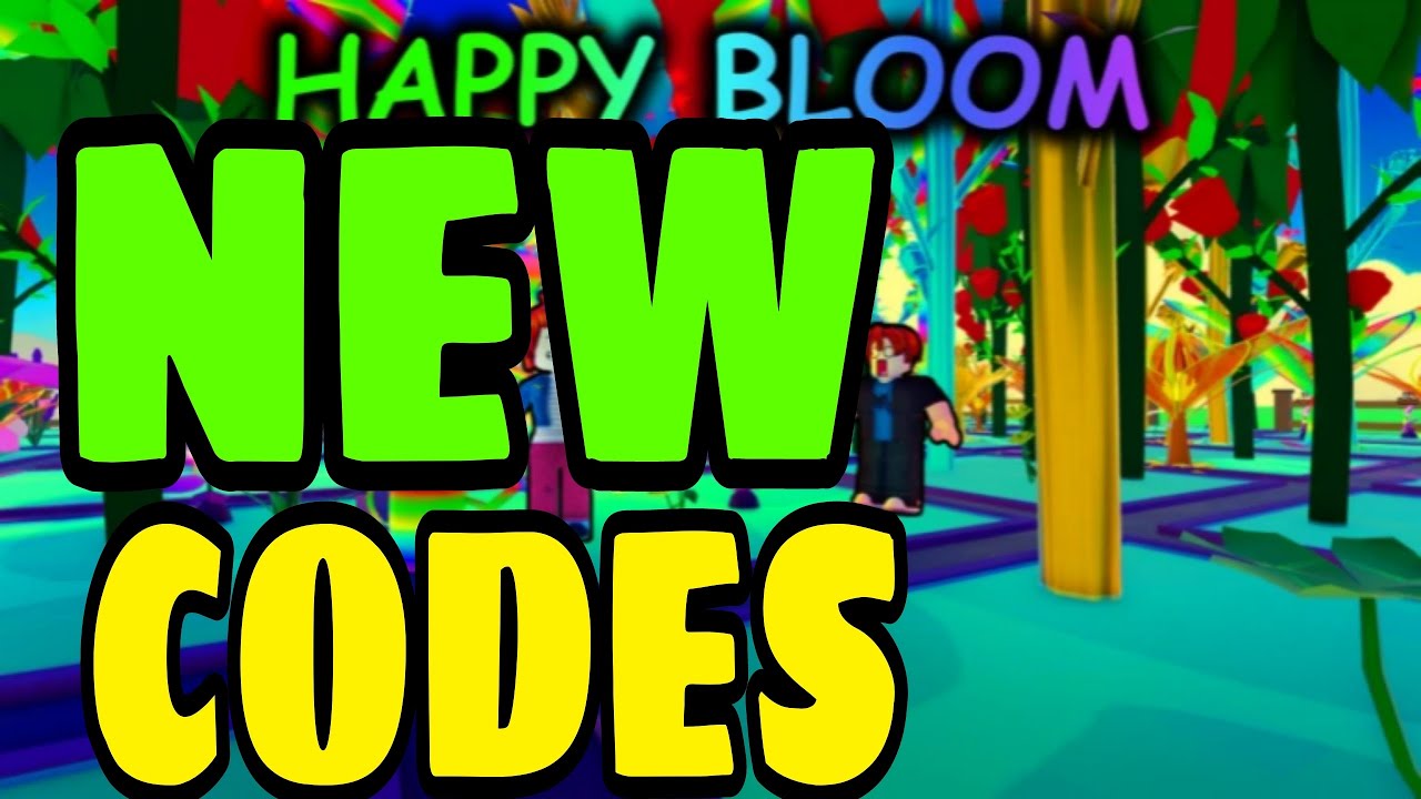[🌸] Happy Bloom Codes - Roblox Happy Bloom Codes - YouTube