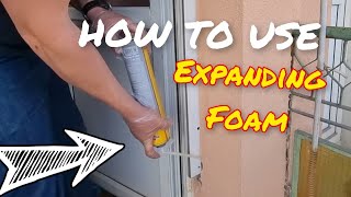 How to use Expanding PU Foam