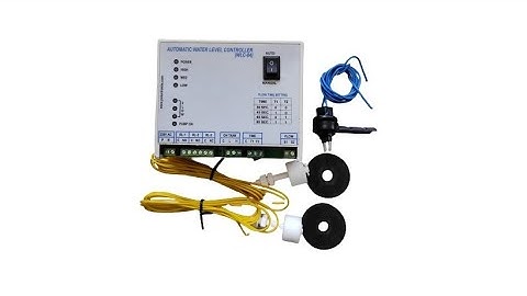 Fully Automatic Water Level Controller for starter panel type pump- WLC04, With Float Level Sensor