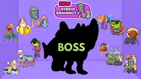 Merge Fellas Italian HYBRID BRAINROT 2 Reversed Mode Gameplay Max Level New Update Mode Maker