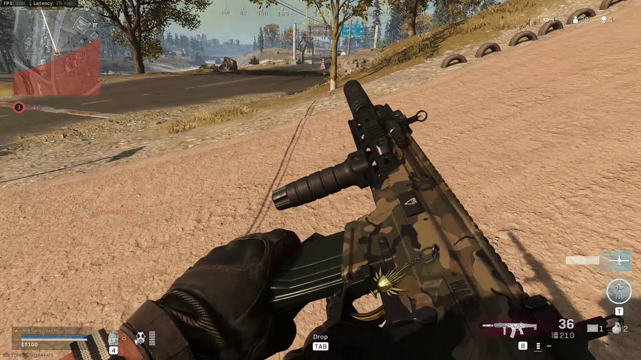 Call Of Duty Warzone Solo Gameplay - Facing the Juggernaut at the end (No Commentary)