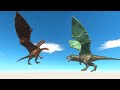 Flying Carnivore vs Herbivore TOURNAMENT - Animal Revolt Battle Simulator