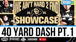Taking A Look At The Colorado 40 Yard Dashes - Including Shilo Sanders Run